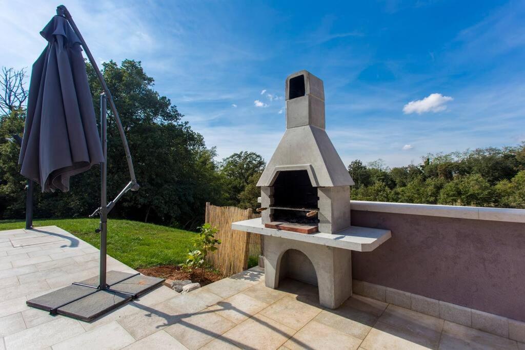Villa Modern House With Private Pool Žminj Exterior foto